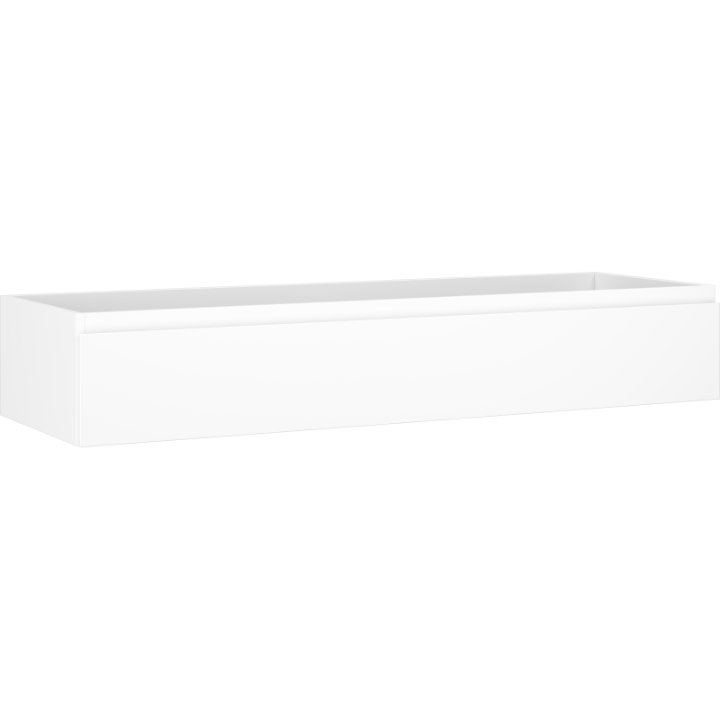 Mexen Orio koupelnová skříňka pod umyvadlo 140 cm, 1 zásuvka, bílá matná - 91A10-14023-1-BF01