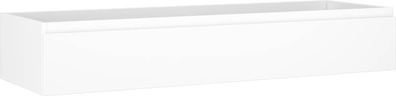 Mexen Orio koupelnová skříňka pod umyvadlo 140 cm, 1 zásuvka, bílá matná - 91A10-14023-1-BF01