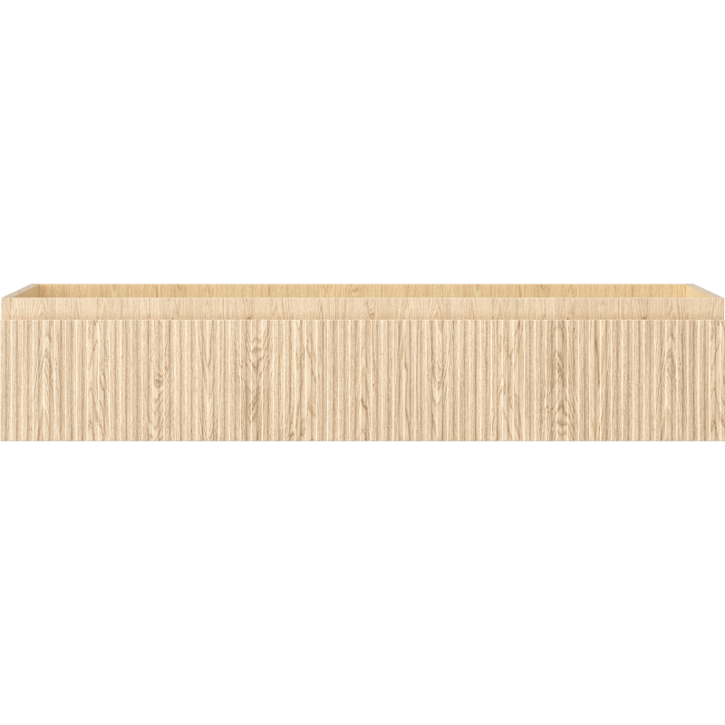 Mexen Rivel koupelnová skříňka pod umyvadlo 120 cm, 1 zásuvka, drážková, dub - 91A20-12023-1-BF81