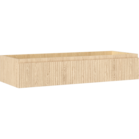 Mexen Rivel koupelnová skříňka pod umyvadlo 120 cm, 1 zásuvka, drážková, dub - 91A20-12023-1-BF81