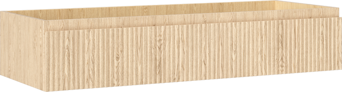 Mexen Rivel koupelnová skříňka pod umyvadlo 120 cm, 1 zásuvka, drážková, dub - 91A20-12023-1-BF81