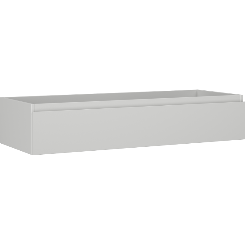 Mexen Orio koupelnová skříňka pod umyvadlo 120 cm, 1 zásuvka, šedá mat - 91A10-12023-1-BF62