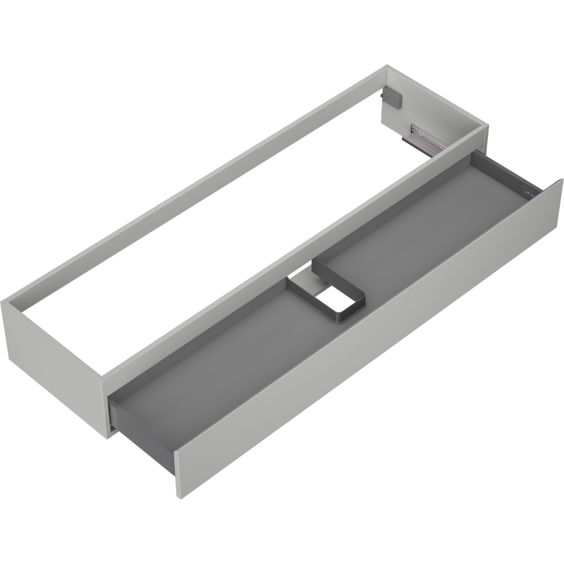 Mexen Orio koupelnová skříňka pod umyvadlo 160 cm, 1 zásuvka, šedá mat - 91A10-16023-1-BF62