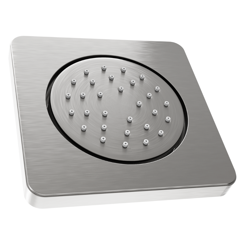 Mexen boční sprchová hlavice pod omítku, grafit - 79366-66