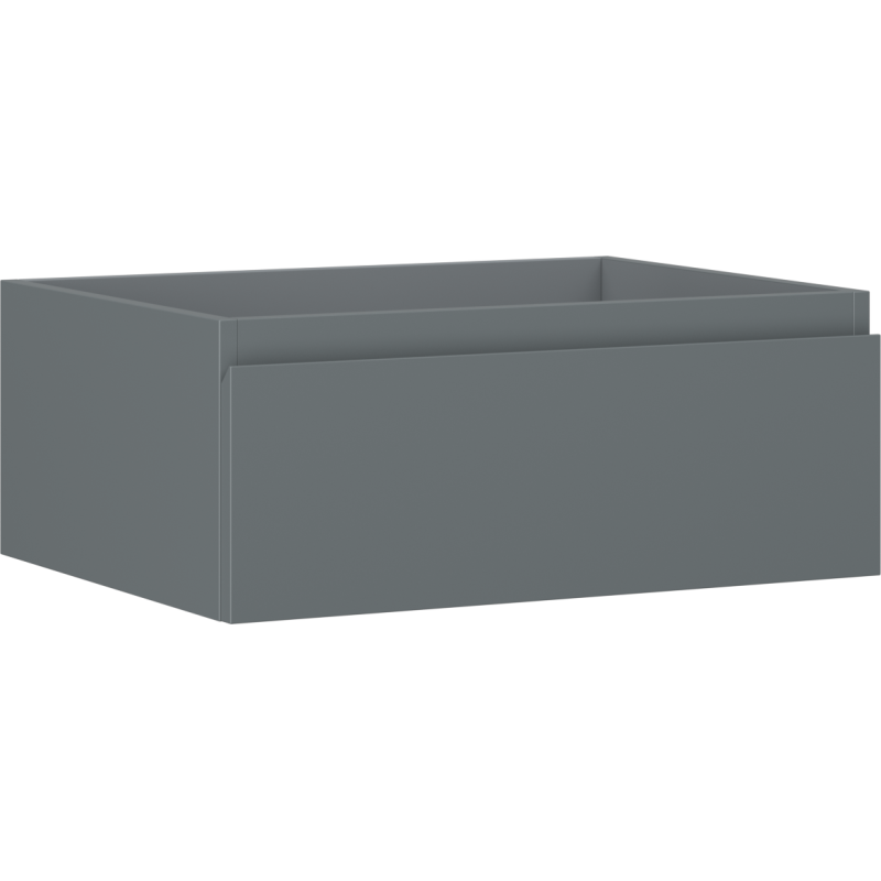 Mexen Orio koupelnová skříňka pod umyvadlo 60 cm, 1 zásuvka, grafit mat - 91A10-06023-1-BF66