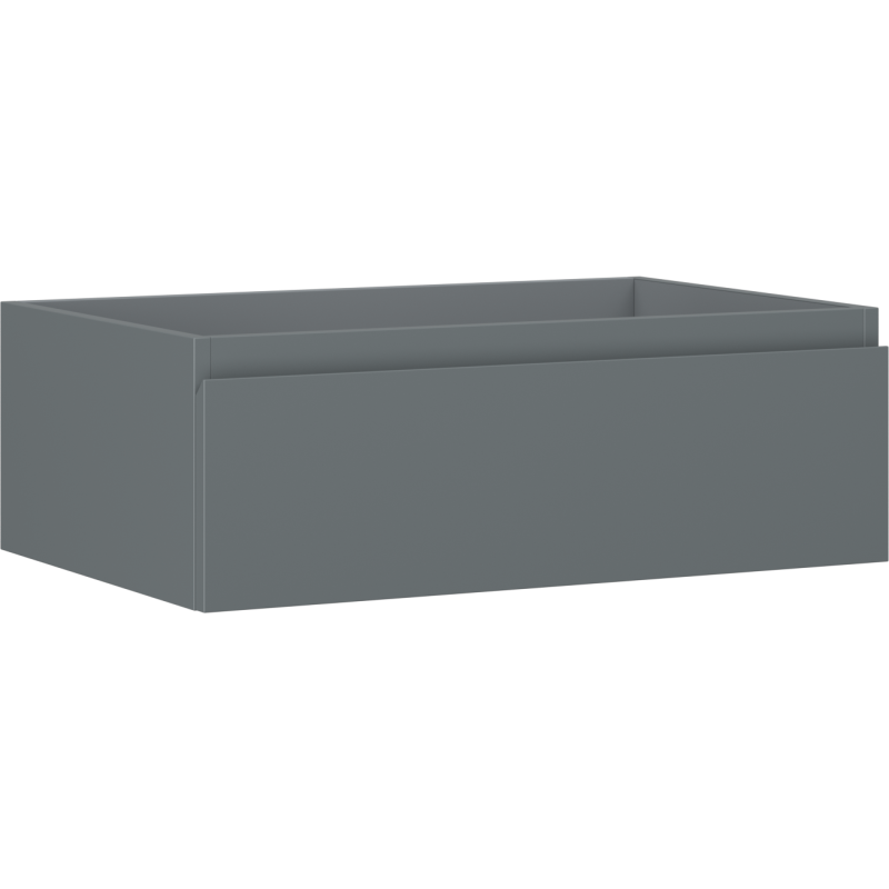 Mexen Orio koupelnová skříňka pod umyvadlo 70 cm, 1 zásuvka, grafit mat - 91A10-07023-1-BF66