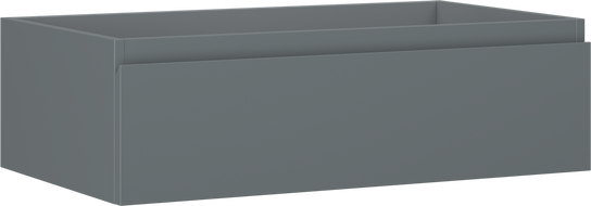 Mexen Orio koupelnová skříňka pod umyvadlo 80 cm, 1 zásuvka, grafit mat - 91A10-08023-1-BF66