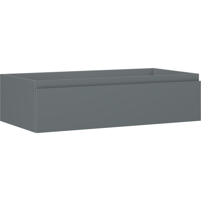 Mexen Orio koupelnová skříňka pod umyvadlo 90 cm, 1 zásuvka, grafit mat - 91A10-09023-1-BF66