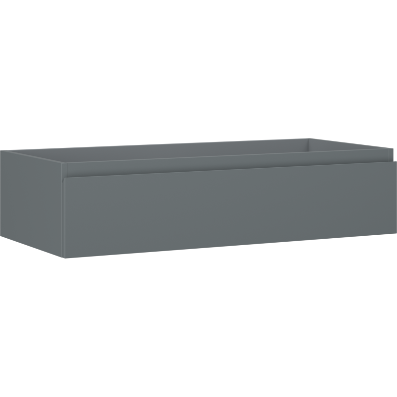 Mexen Orio koupelnová skříňka pod umyvadlo 100 cm, 1 zásuvka, grafit mat - 91A10-10023-1-BF66