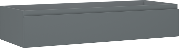 Mexen Orio koupelnová skříňka pod umyvadlo 120 cm, 1 zásuvka, grafit mat - 91A10-12023-1-BF66