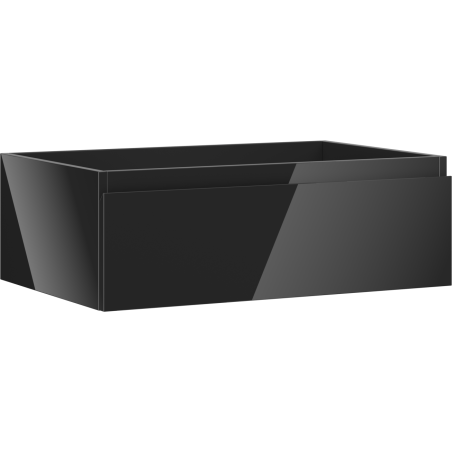 Mexen Orio koupelnová skříňka pod umyvadlo 70 cm, 1 zásuvka, černý lesk - 91A10-07023-1-BF70