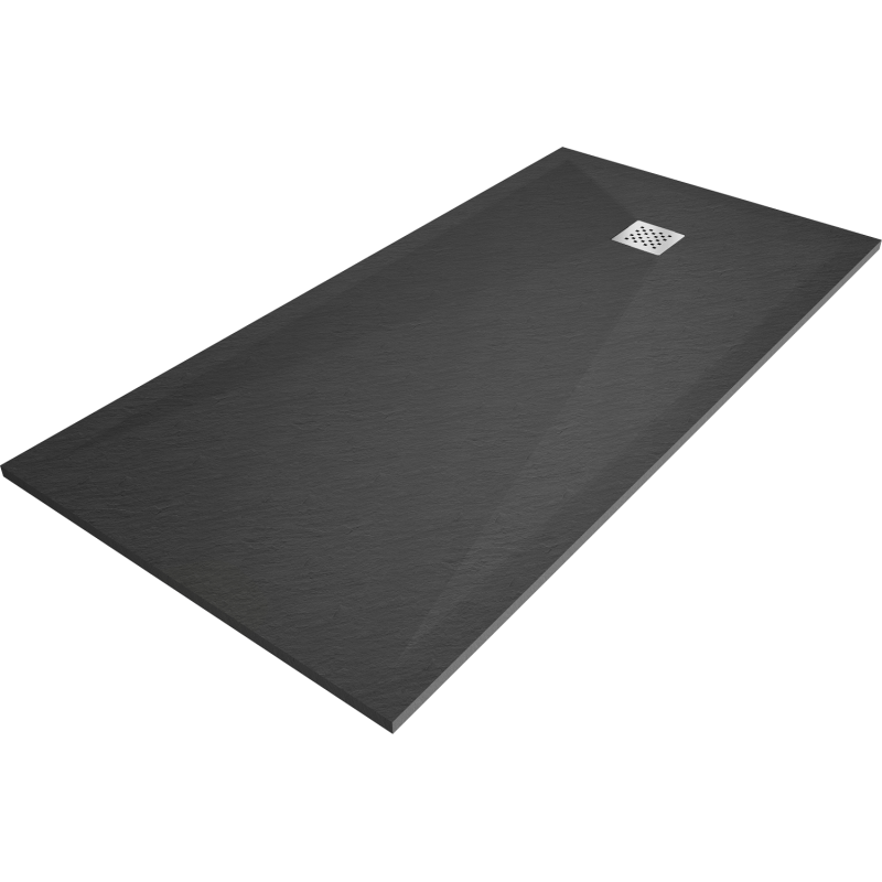 Mexen Stone+ obdélníkový sprchový kout 200 x 80 cm, antracit - 44718020