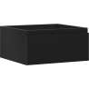 Mexen Orio koupelnová skříňka pod umyvadlo 50 cm, 1 zásuvka, černý mat - 91A10-05023-1-BF71
