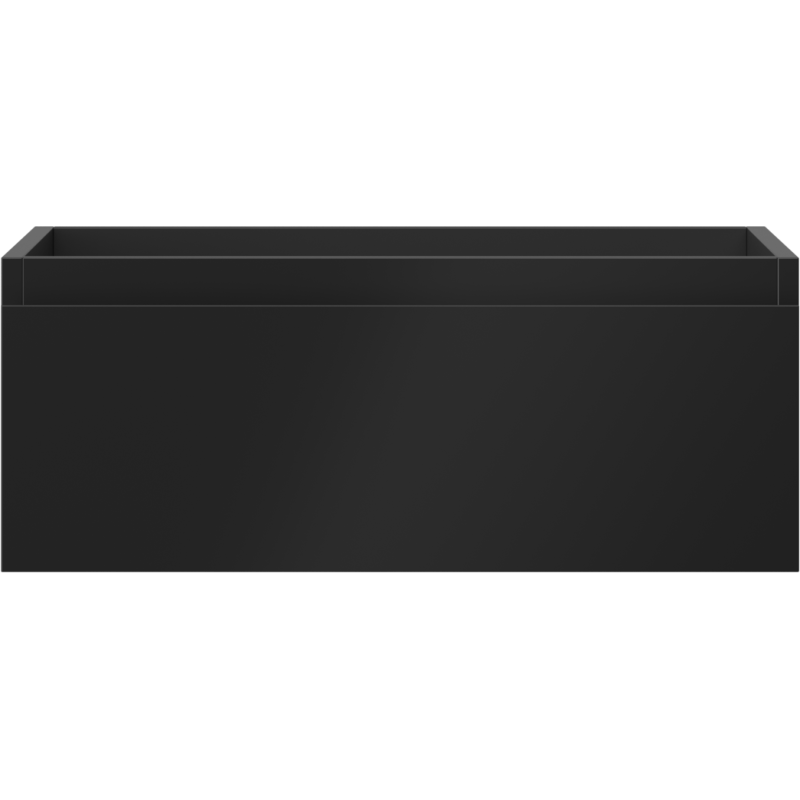 Mexen Orio koupelnová skříňka pod umyvadlo 60 cm, 1 zásuvka, černá matná - 91A10-06023-1-BF71