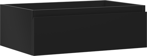 Mexen Orio koupelnová skříňka pod umyvadlo 70 cm, 1 zásuvka, černá mat - 91A10-07023-1-BF71