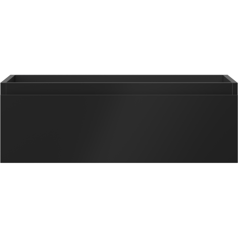Mexen Orio koupelnová skříňka pod umyvadlo 70 cm, 1 zásuvka, černá mat - 91A10-07023-1-BF71