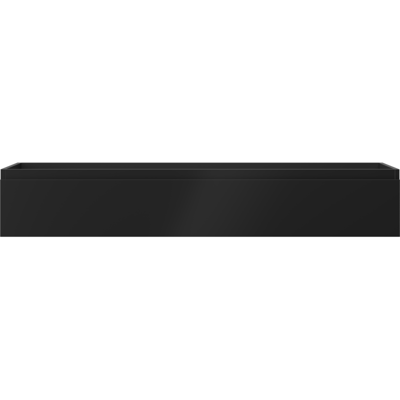 Mexen Orio koupelnová skříňka pod umyvadlo 140 cm, 1 zásuvka, černý mat - 91A10-14023-1-BF71