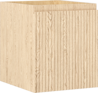 Mexen Rivel koupelnová skříňka pod umyvadlo 40 cm, 1 zásuvka, drážkovaná, dub - 91A20-04047-1-BF81