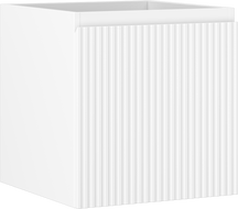 Mexen Rivel koupelnová skříňka pod umyvadlo 45 cm, 1 zásuvka, drážkovaná, bílá mat - 91A20-04547-1-BF01