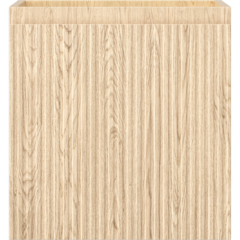 Mexen Rivel koupelnová skříňka pod umyvadlo 45 cm, 1 zásuvka, drážkovaná, dub - 91A20-04547-1-BF81