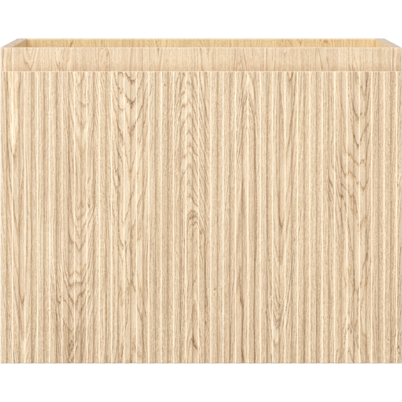 Mexen Rivel koupelnová skříňka pod umyvadlo 60 cm, 1 zásuvka, drážkovaná, dub - 91A20-06047-1-BF81