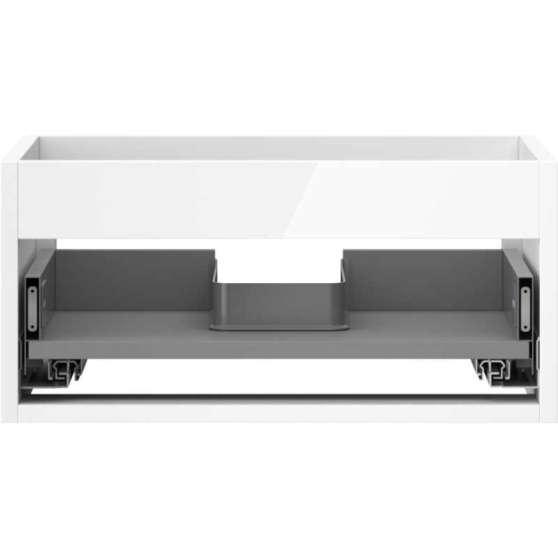 Mexen Box-A korpus skříňky pod umyvadlo 50 cm, 1 zásuvka, bílý lesk - 91AX0-0500-235-1-00