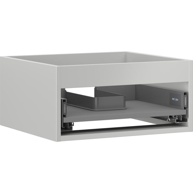 Mexen Box-A korpus skříňky pod umyvadlo 50 cm, 1 zásuvka, šedý mat - 91AX0-0500-235-1-62