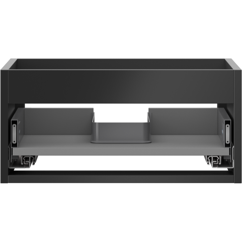 Mexen Box-A základ skříňky pod umyvadlo 50 cm, 1 zásuvka, černý mat - 91AX0-0500-235-1-71