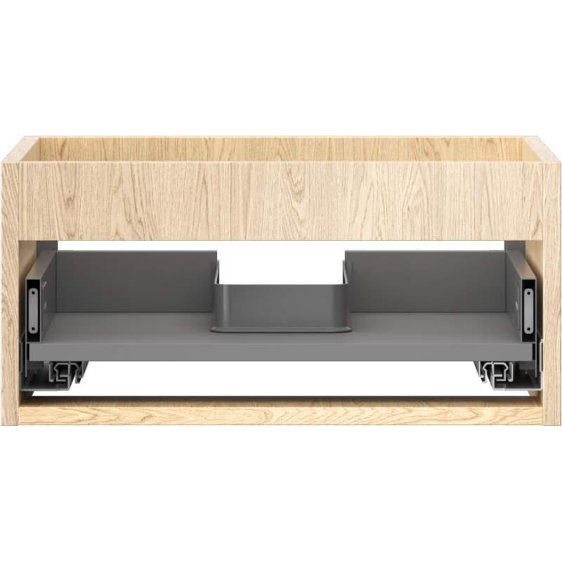 Mexen Box-A korpus skříňky pod umyvadlo 50 cm, 1 šuplík, dub - 91AX0-0500-235-1-81