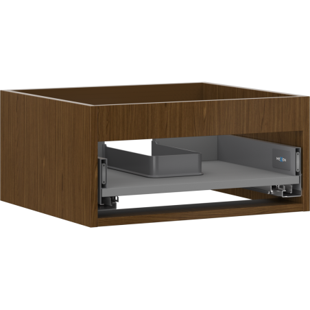 Mexen Box-A korpus skříňky pod umyvadlo 50 cm, 1 zásuvka, ořech - 91AX0-0500-235-1-86