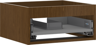 Mexen Box-A korpus skříňky pod umyvadlo 50 cm, 1 zásuvka, ořech - 91AX0-0500-235-1-86