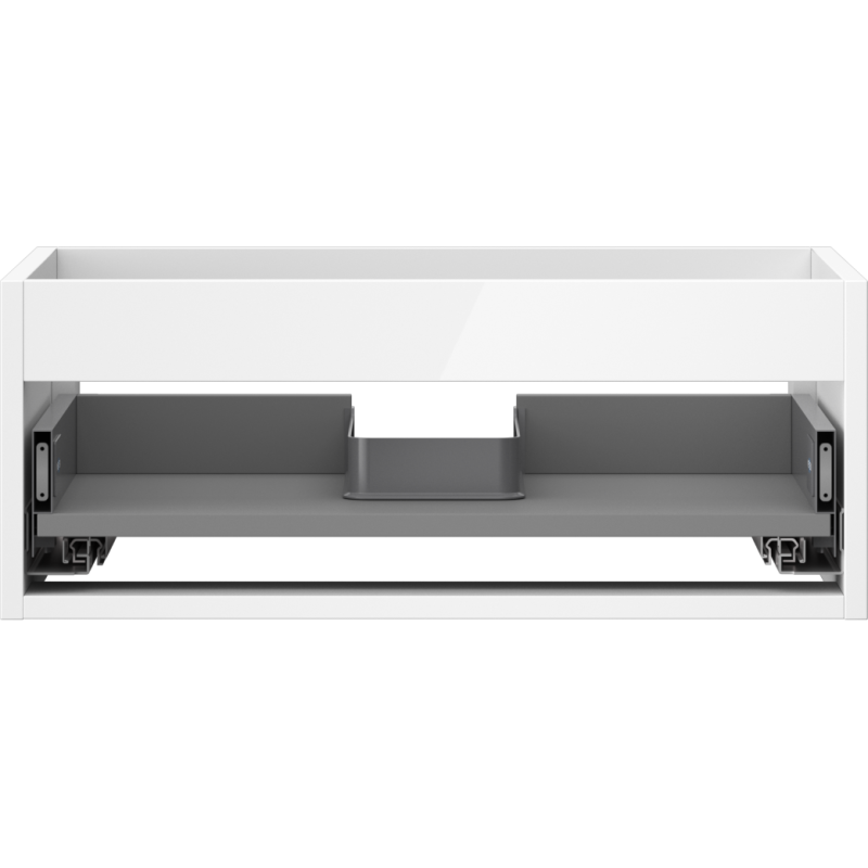 Mexen Box-A korpus skříňky podumyvadlové 60 cm, 1 zásuvka, bílý lesk - 91AX0-0600-235-1-00