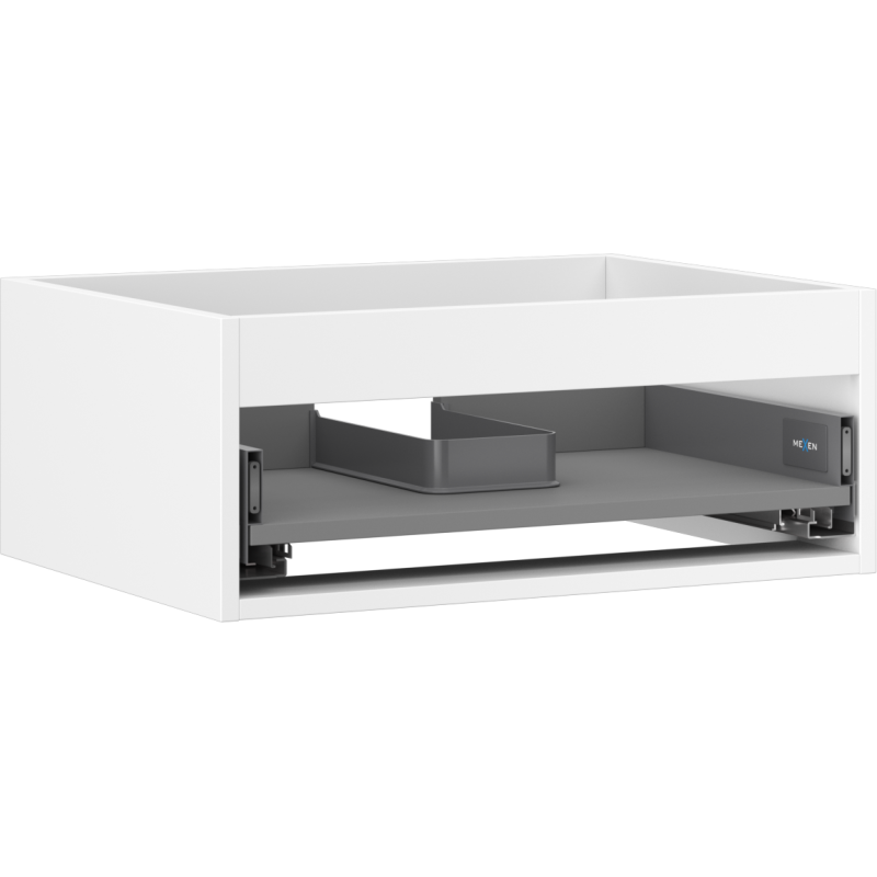 Mexen Box-A korpus skříňky pod umyvadlo 60 cm, 1 zásuvka, bílý mat - 91AX0-0600-235-1-01