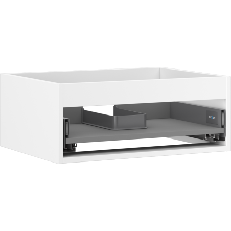 Mexen Box-A korpus skříňky pod umyvadlo 60 cm, 1 zásuvka, bílý mat - 91AX0-0600-235-1-01