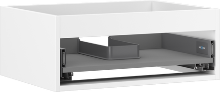 Mexen Box-A korpus skříňky pod umyvadlo 60 cm, 1 zásuvka, bílý mat - 91AX0-0600-235-1-01