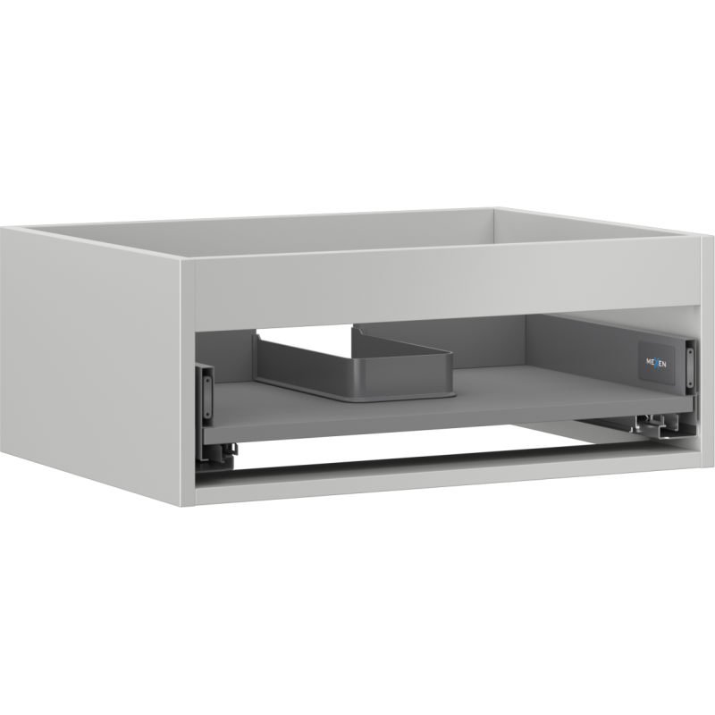 Mexen Box-A korpus umyvadlové skříňky 60 cm, 1 zásuvka, šedý mat - 91AX0-0600-235-1-62