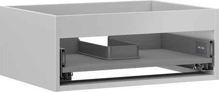 Mexen Box-A korpus umyvadlové skříňky 60 cm, 1 zásuvka, šedý mat - 91AX0-0600-235-1-62
