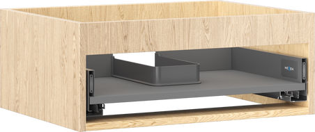 Mexen Box-A korpus skříňky pod umyvadlo 60 cm, 1 zásuvka, dub - 91AX0-0600-235-1-81