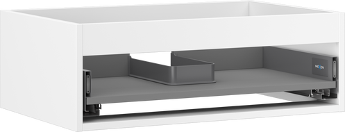 Mexen Box-A korpus skříňky pod umyvadlo 70 cm, 1 zásuvka, bílý mat - 91AX0-0700-235-1-01