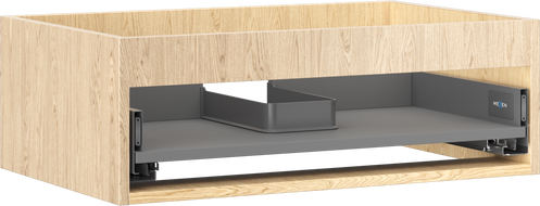 Mexen Box-A korpus skříňky pod umyvadlo 70 cm, 1 zásuvka, dub - 91AX0-0700-235-1-81