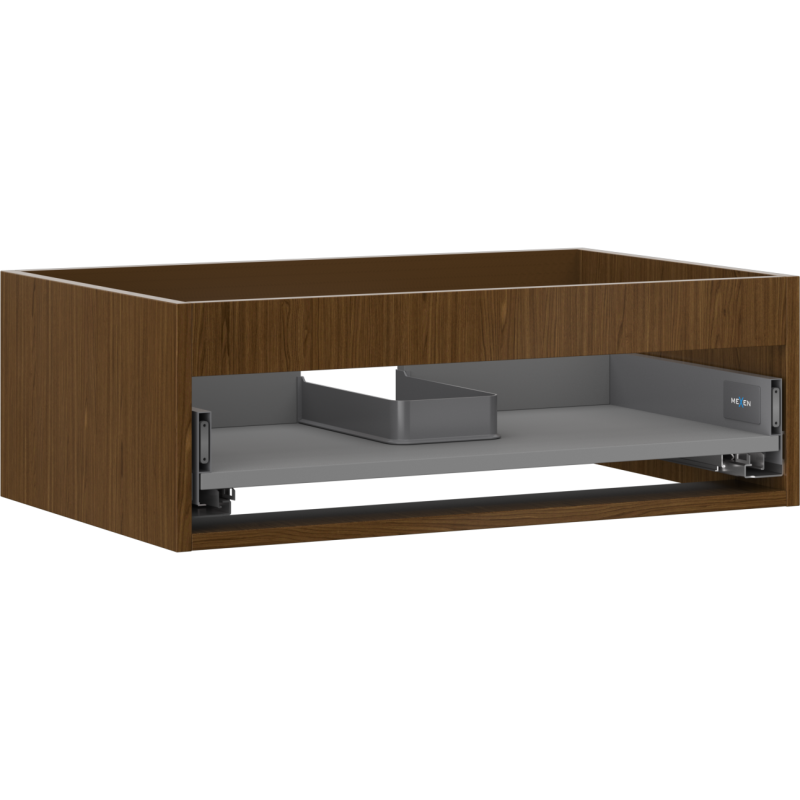 Mexen Box-A skříňka pod umyvadlo 70 cm, 1 zásuvka, ořech - 91AX0-0700-235-1-86