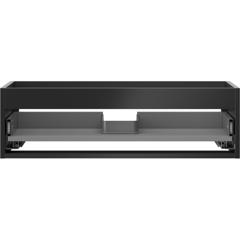 Mexen Box-A korpus skříňky pod umyvadlo 80 cm, 1 zásuvka, černý mat - 91AX0-0800-235-1-71