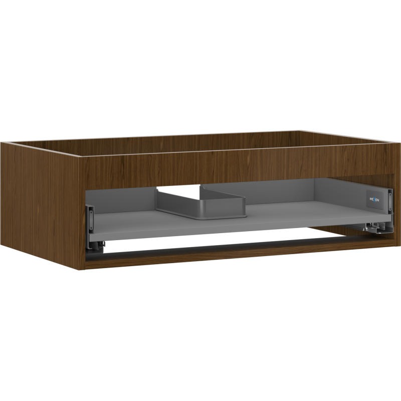 Mexen Box-A korpus skříňky pod umyvadlo 80 cm, 1 zásuvka, ořech - 91AX0-0800-235-1-86