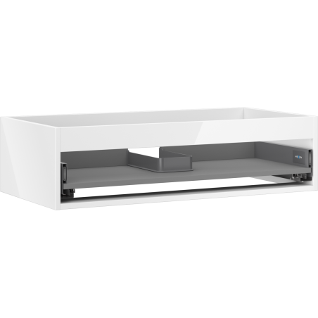 Mexen Box-A korpus skříňky pod umyvadlo 90 cm, 1 zásuvka, bílý lesk - 91AX0-0900-235-1-00