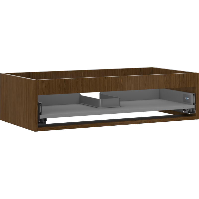 Mexen Box-A korpus skříňky podumyvadlové 90 cm, 1 zásuvka, ořech - 91AX0-0900-235-1-86