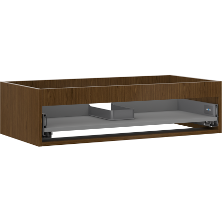 Mexen Box-A korpus skříňky podumyvadlové 90 cm, 1 zásuvka, ořech - 91AX0-0900-235-1-86