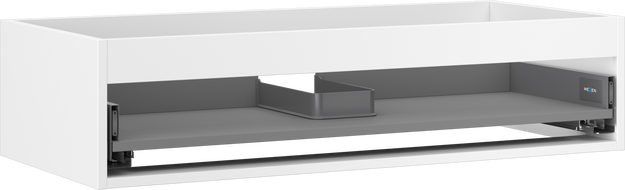 Mexen Box-A korpus skříňky pod umyvadlo 100 cm, 1 zásuvka, bílý mat - 91AX0-1000-235-1-01