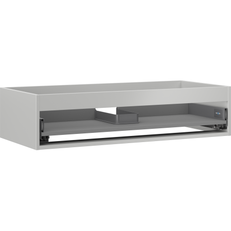 Mexen Box-A korpus skříňky pod umyvadlo 100 cm, 1 zásuvka, šedý mat - 91AX0-1000-235-1-62