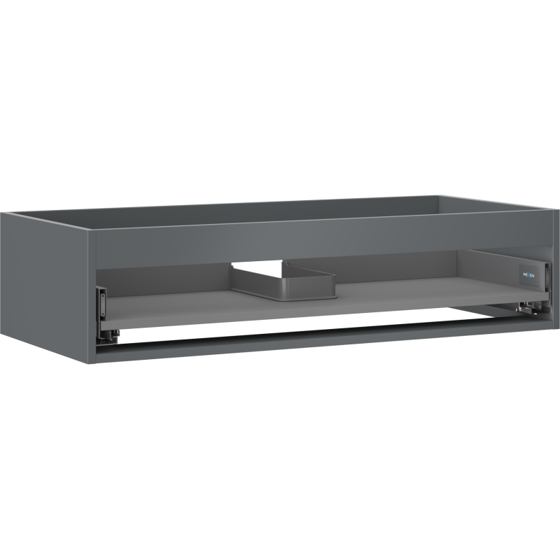 Mexen Box-A korpus skříňky pod umyvadlo 100 cm, 1 zásuvka, grafit mat - 91AX0-1000-235-1-66