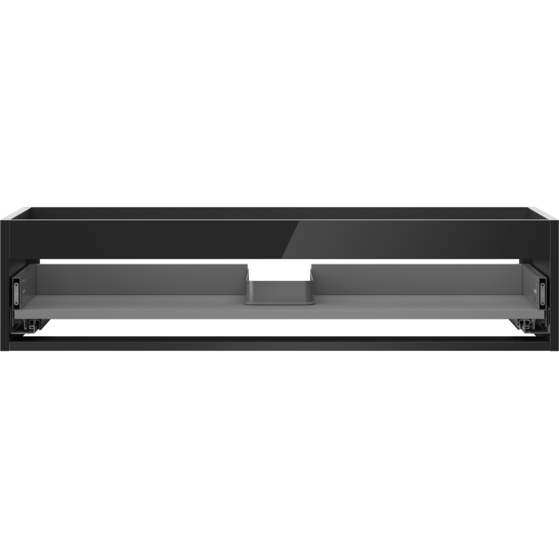 Mexen Box-A korpus skříňky pod umyvadlo 100 cm, 1 zásuvka, černý lesk - 91AX0-1000-235-1-70